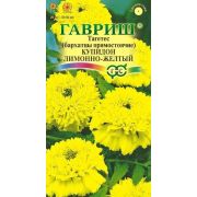 Бархатцы Купидон лимонно-желтый прямостоячие (Гавриш)